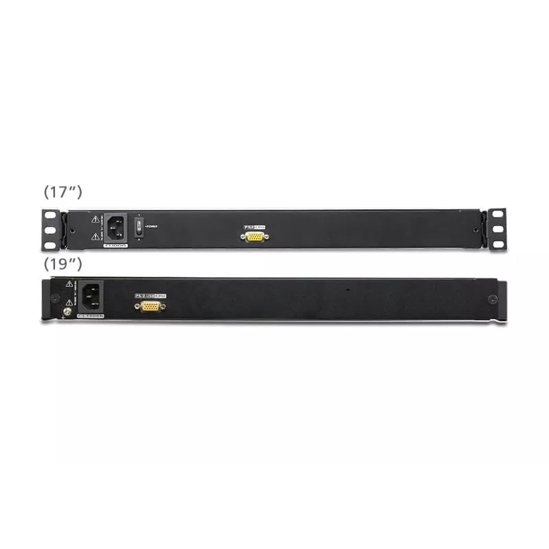 ATEN 19 Zoll LCD Konsole (USB - PS/2 VGA), 48,3 cm (19 Zoll), LCD, PS/2, PS/2, VGA, US-Englisch