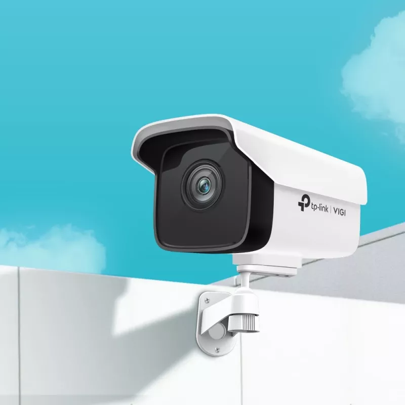 IP-Sicherheitskamera TP-Link VIGI 3MP Outdoor Bullet Netzwerkkamera, 3 MP, 30 fps, 30 m Nachtsicht, kabelgebunden, weiß