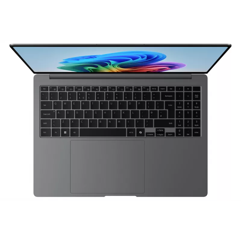 Samsung Galaxy Book5 Pro Intel Core Ultra 7 258V Laptop 40,6 cm (16 Zoll) Touchscreen WQXGA+ 32 GB LPDDR5x-SDRAM 1 TB SSD Wi-Fi 7 (802.11be) Windows 11 Pro Deutsch Grau
