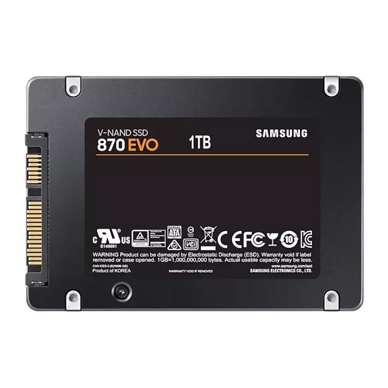 Samsung 870 EVO 1 TB 2,5 Zoll Serial ATA III V-NAND MLC
