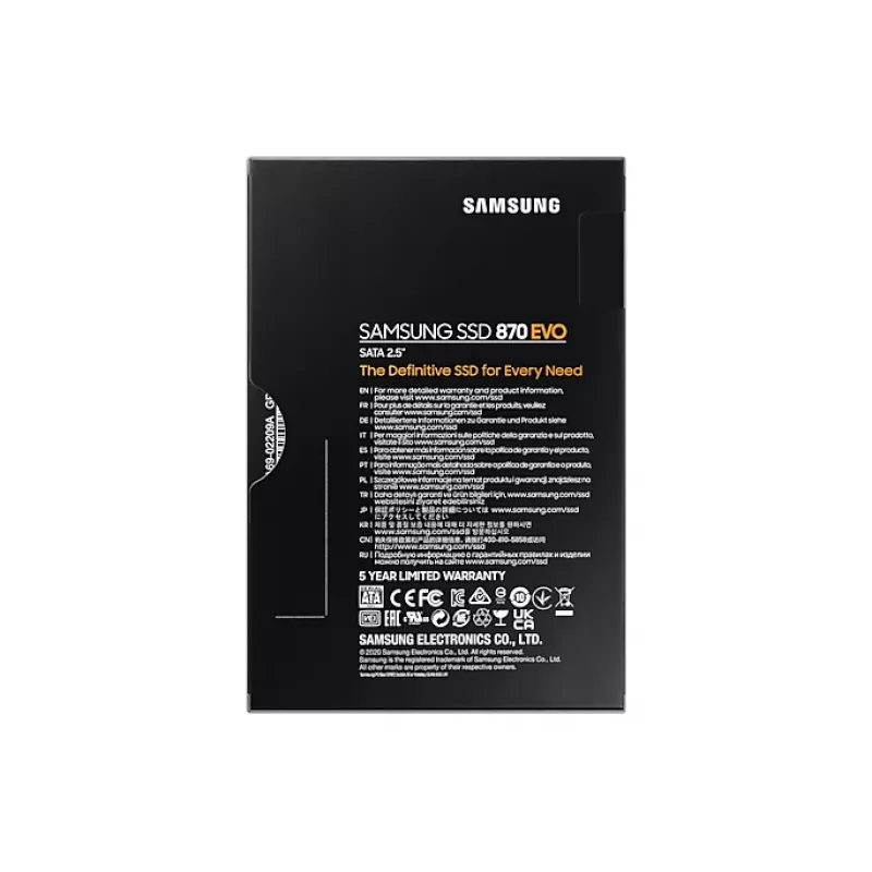 Samsung 870 EVO 1 TB 2,5 Zoll Serial ATA III V-NAND MLC