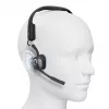 SHOKZ OpenMeet UC Kabelloses Bluetooth-Knochenleitungs-Videokonferenz-Headset mit USB-C-Adapter