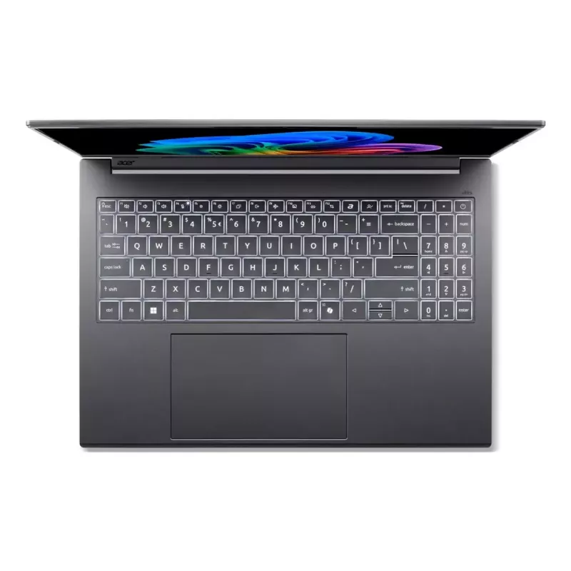 Acer Aspire 16 AI A16-52M-55DS Laptop, Intel Core Ultra 5 226V, 16GB LPDDR5x, 512GB SSD, 16-Zoll WUXGA Anzeige, Windows 11 Home, Grau