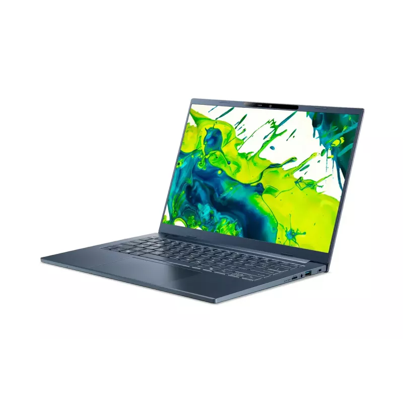 Acer Aspire 14 AI A14-11M-X0Q0 Laptop, 14 Zoll WUXGA, Snapdragon X1-26-100, 32 GB RAM, 1 TB SSD, Windows 11 Home, Blau