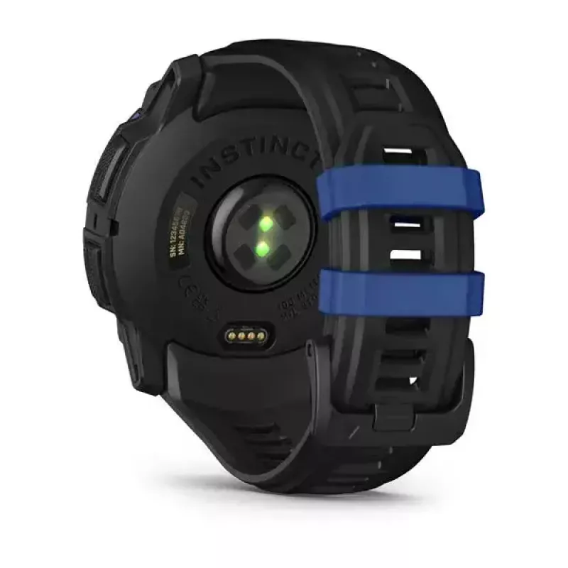 Smartwatch GARMIN Instinct 3 45 mm, 1,3 Zoll AMOLED, 416×416, GPS, Aluminium/GFRP-Gehäuse, Silikonarmband