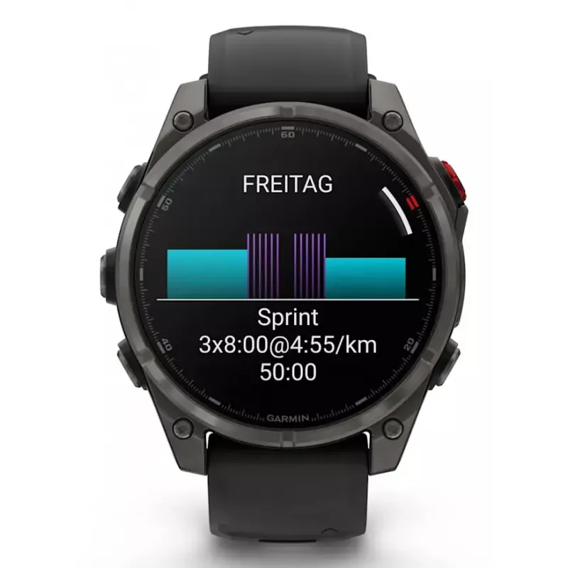 Smartwatch Garmin fēnix 8 Pro AMOLED 1,4 Zoll 454x454 GPS Wi‑Fi