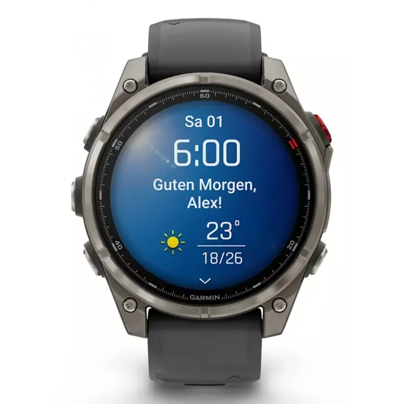 Smartwatch Garmin fēnix 8 Pro AMOLED 1,4 Zoll 454x454 GPS Wi‑Fi