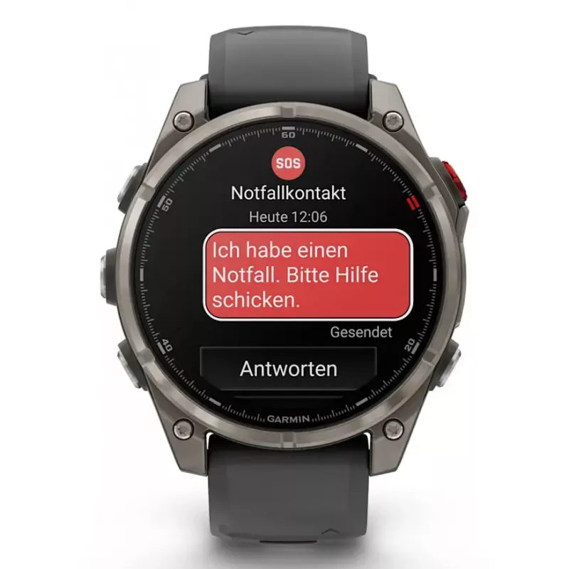 Smartwatch Garmin fēnix 8 Pro AMOLED 1,4 Zoll 454x454 GPS Wi‑Fi
