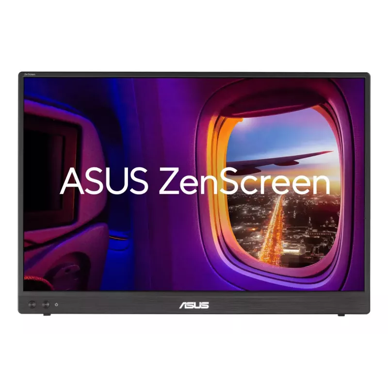 Tragbarer Monitor ASUS ZenScreen MB16FC 16 Zoll (40,6 cm) WUXGA 1920×1200 IPS LCD, 5 ms, 300 cd/m², 1000:1, Schwarz