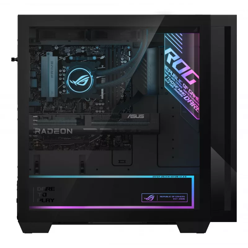 ASUS ROG G700 GM700TZ-R8700F092W AMD Ryzen™ 7 8700F 32 GB DDR5-SDRAM 2 TB SSD NVIDIA GeForce RTX 5070 Ti Windows 11 Home Tower-PC Schwarz
