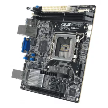 Motherboard ASUS P13R-I Mini ITX, Intel C262 Chipsatz, LGA 1700, DDR5, 2x DIMM, 64 GB, 6x SATA III, 3x RJ-45