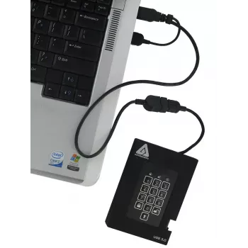 SSD-Laufwerk Apricorn 256 GB USB 3.2 Gen 1 Schwarz A25-3PL256-S256F