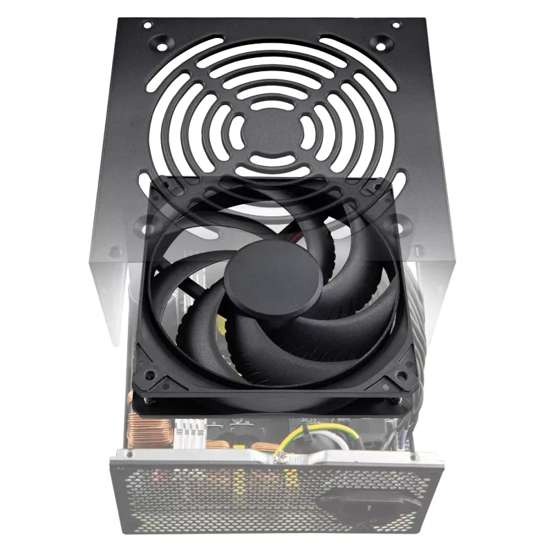 Netzteil Cougar ATLAS 650W ATX3.1 80 PLUS Bronze, 24-Pin-ATX, 120-mm-Lüfter, schwarz