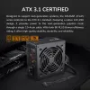 Netzteil Cougar ATLAS 750W ATX3.1 80 Plus Bronze, 750 W, 24-pol ATX, 120 mm Lüfter