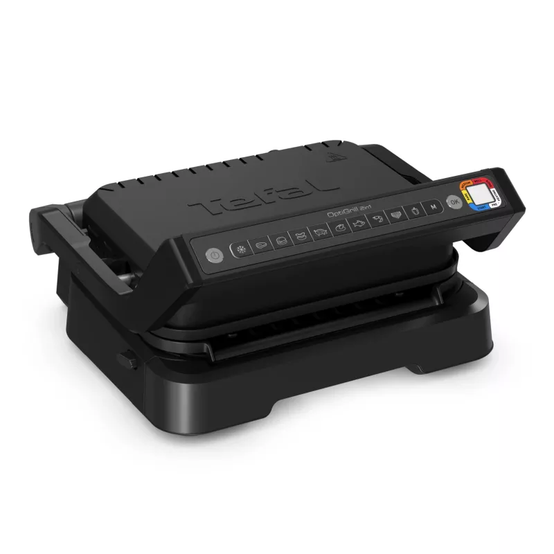 Kontaktgrill Tefal OptiGrill 2in1 GC7728 2100W Schwarz