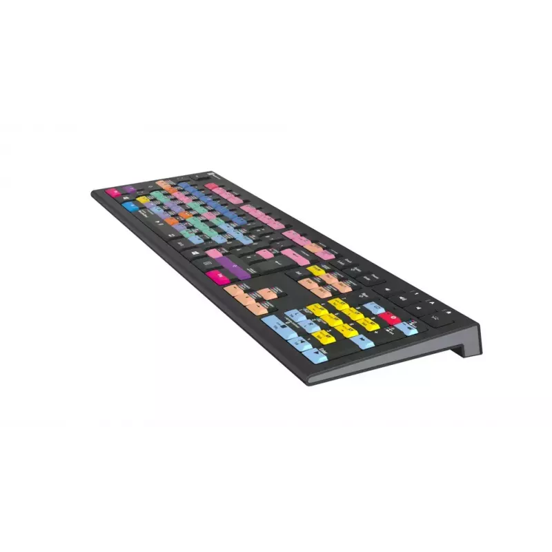 Tastatur LogicKeyboard LKB-PSO3-A2PC-DE — Full-Size USB QWERTZ Deutsch, 108 Tasten, LED-Hintergrundbeleuchtung, 1,8 m Kabel