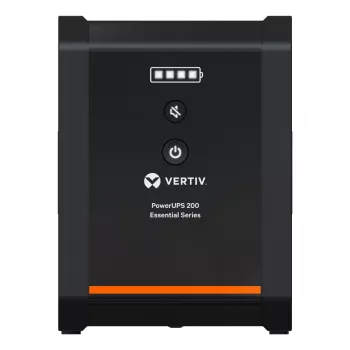Vertiv PowerUPS 200 Essential PSA6E-1600IT-SCH, 1600VA/925W, Line-Interactive, 1,6 kVA, 925 W, Sinus, 140 V, 290 V