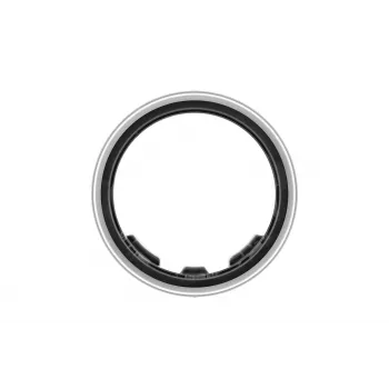 Smart Ring Aktivitätstracker Samsung Galaxy Ring Silber Optischer Herzfrequenzsensor