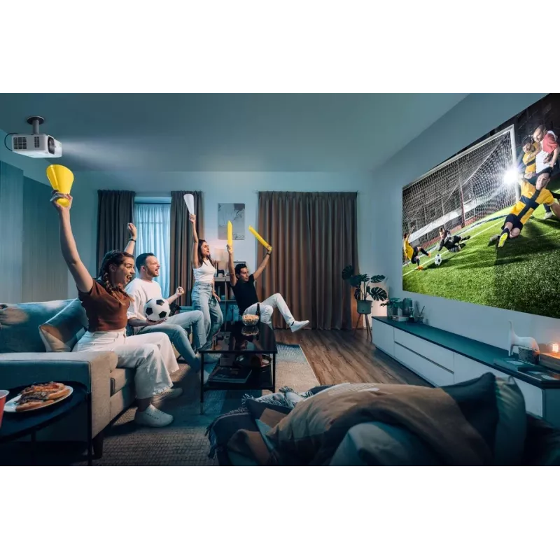 Viewsonic V554K Datenprojektor Ultrakurzdistanzprojektor 3500 ANSI Lumen 3LCD UHD 4K (3840x2160) 3D Weiß