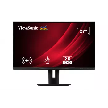 Viewsonic VG Series 27 Zoll 1440p Ergonomischer IPS Mon Computerbildschirm 68,6 cm (27 Zoll) 2560 x 1440 Pixel Quad HD LED Schwarz