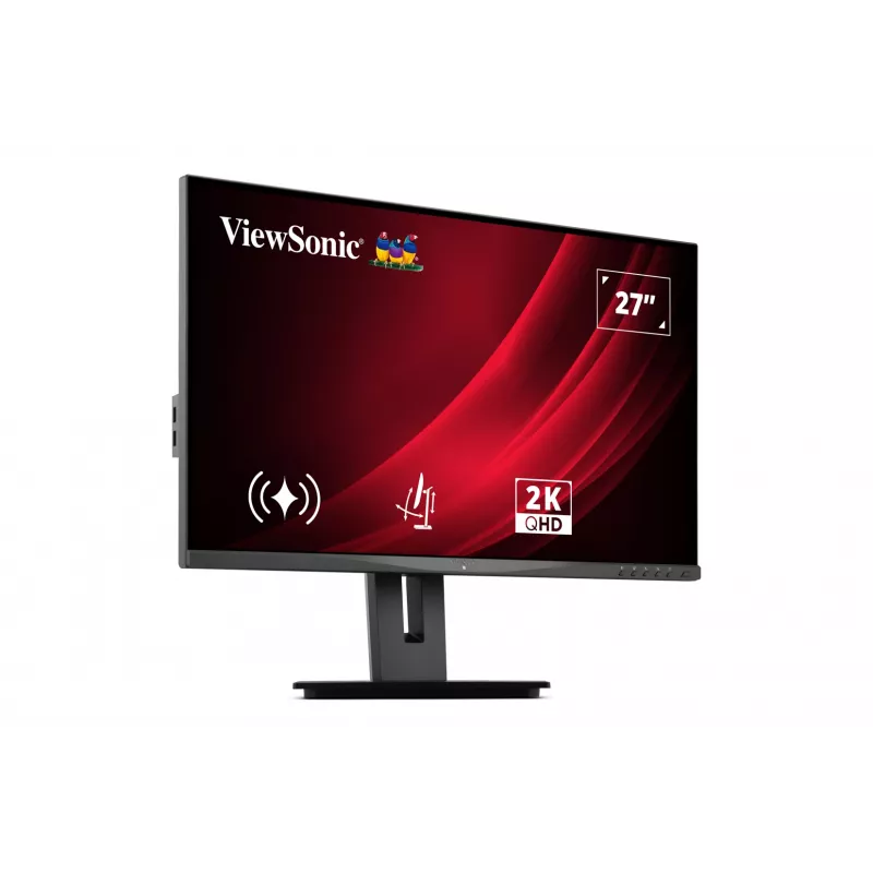 Viewsonic VG Series 27 Zoll 1440p Ergonomischer IPS Mon Computerbildschirm 68,6 cm (27 Zoll) 2560 x 1440 Pixel Quad HD LED Schwarz