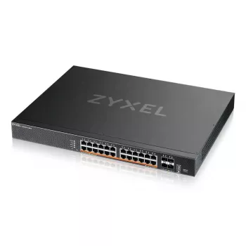 Zyxel XMG2230-28HP Managed L2/L3 2.5G Ethernet (100/1000/2500) Power over Ethernet (PoE) 1U Schwarz