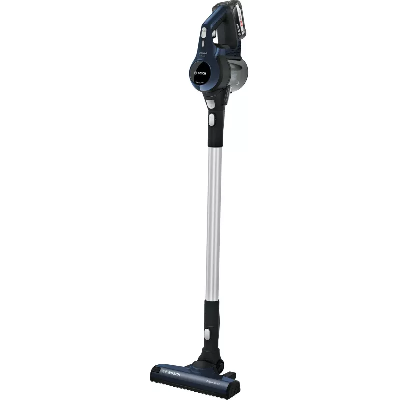 Bosch Serie 6 BBS611PCK Stabstaubsauger/Elektrobesen 2-in-1-Stabstaubsauger Batterie Trocken Hygiene-Filter Beutellos Blau 2,5 Ah