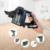 Bosch Serie 6 BBS611PCK Stabstaubsauger/Elektrobesen 2-in-1-Stabstaubsauger Batterie Trocken Hygiene-Filter Beutellos Blau 2,5 Ah
