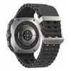 Samsung Galaxy Watch Ultra 3,81 cm (1,5 Zoll) AMOLED 47 mm Digital 480 x 480 Pixel Touchscreen 4G Silber WLAN GPS (Satellit)