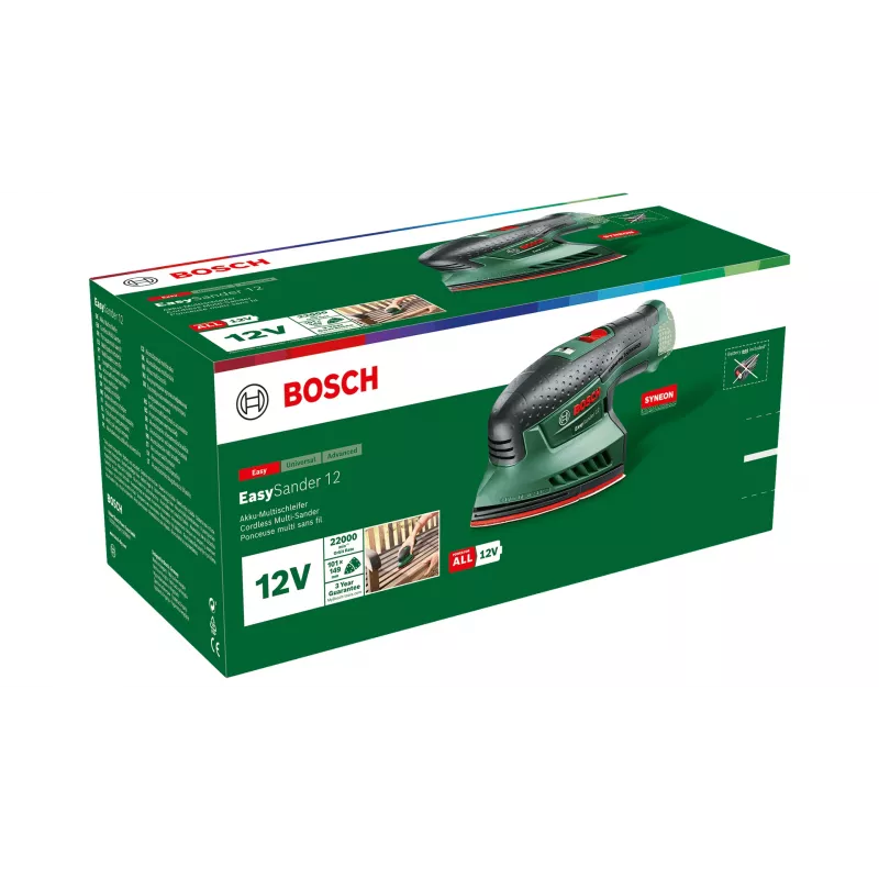 Bosch EasySander 12 Multi sander 22000 RPM 22000 OPM