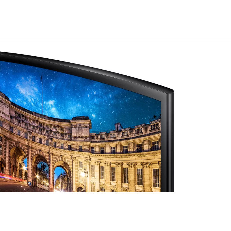 Samsung C24F396FHR Computermonitor 59,7 cm (23,5 Zoll) 1920 x 1080 Pixel Full HD LED Schwarz