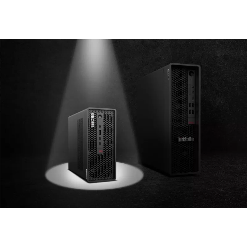 Lenovo ThinkStation P3 Ultra SFF Intel® Core™ i5 i5-14600 32 GB DDR5-SDRAM 1 TB SSD NVIDIA RTX A400 Windows 11 Pro Mini Tower Workstation Schwarz