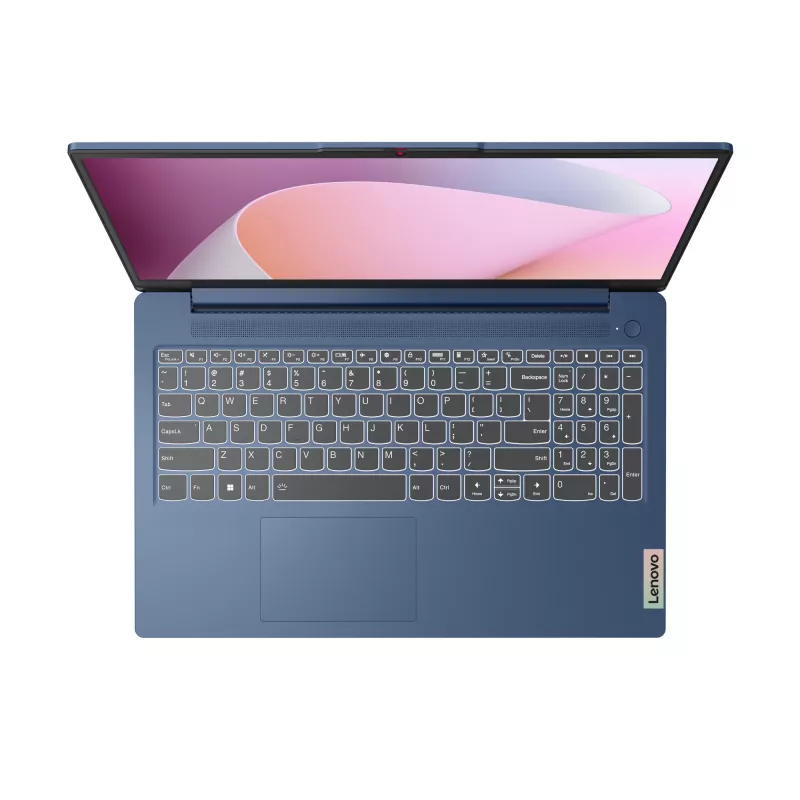 Lenovo IdeaPad schlank 3 15AMN8 AMD Ryzen™ 5 7520U Laptop 39,6 cm (15,6 Zoll) Full HD 16 GB LPDDR5-SDRAM 512 GB SSD Wi-Fi 6 (802.11ax) Windows 11 Home Deutsch Blau