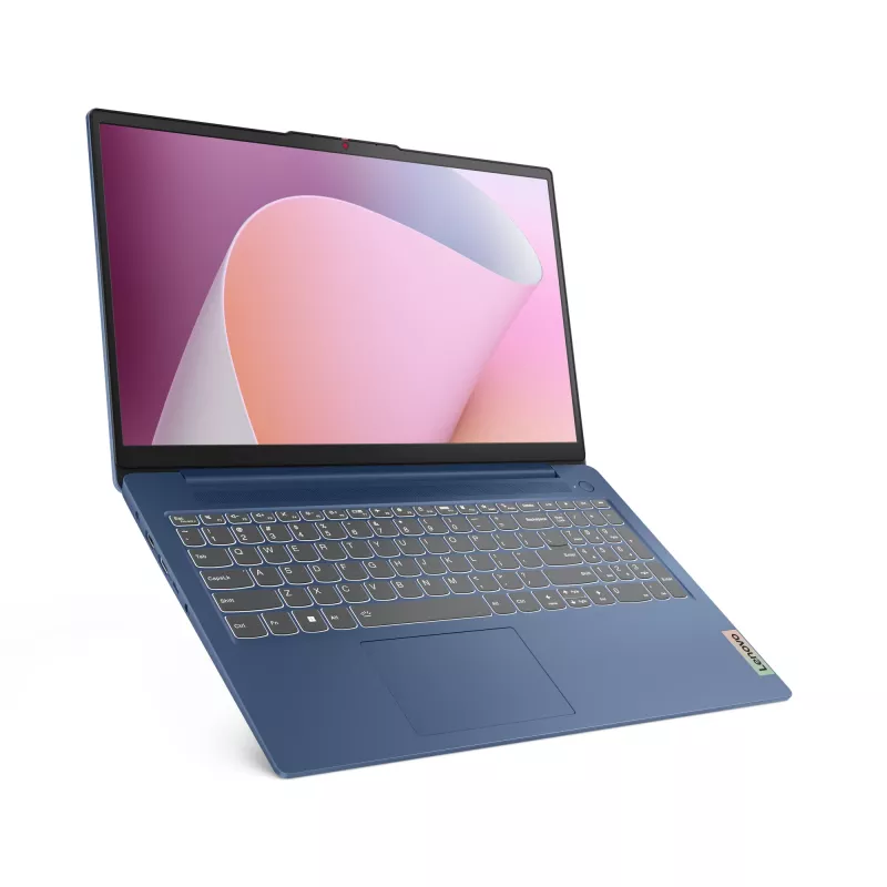 Lenovo IdeaPad schlank 3 15AMN8 AMD Ryzen™ 5 7520U Laptop 39,6 cm (15,6 Zoll) Full HD 16 GB LPDDR5-SDRAM 512 GB SSD Wi-Fi 6 (802.11ax) Windows 11 Home Deutsch Blau