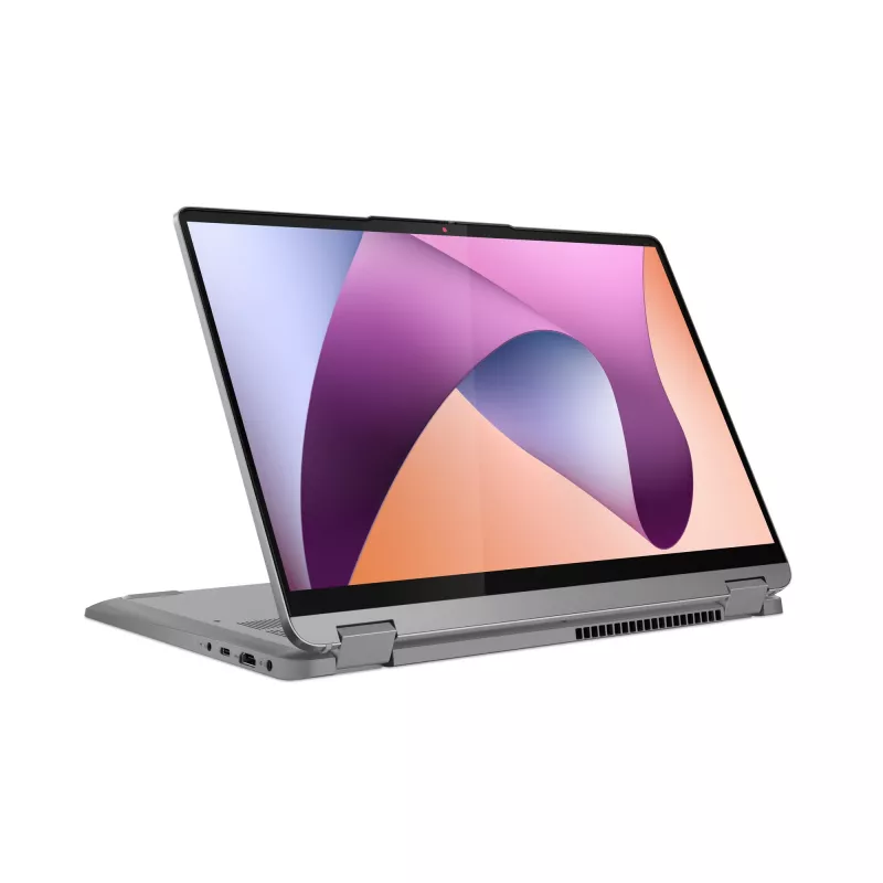 Lenovo IdeaPad Flex 5 14ABR8 AMD Ryzen™ 5 7430U Hybrid (2-in-1) 35,6 cm (14 Zoll) Touchscreen WUXGA 8 GB LPDDR4x-SDRAM 512 GB SSD Wi-Fi 6 (802.11ax) Windows 11 Home German Grau