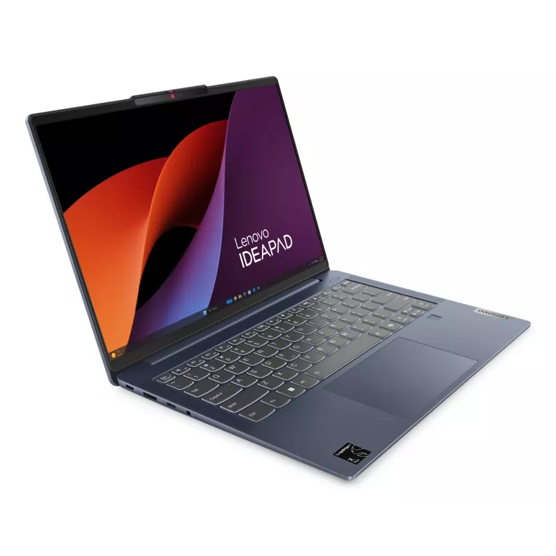 Lenovo IdeaPad schlank 5 14Q8X9 Copilot+ PC Snapdragon X1-26-100 Laptop 35,6 cm (14 Zoll) WUXGA 16 GB LPDDR5x-SDRAM 512 GB SSD Wi-Fi 7 (802.11be) Windows 11 Home Deutsch Blau