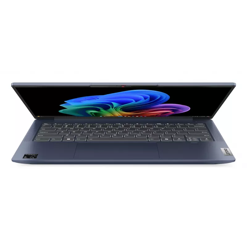 Lenovo IdeaPad schlank 5 14Q8X9 Copilot+ PC Snapdragon X1-26-100 Laptop 35,6 cm (14 Zoll) WUXGA 16 GB LPDDR5x-SDRAM 512 GB SSD Wi-Fi 7 (802.11be) Windows 11 Home Deutsch Blau