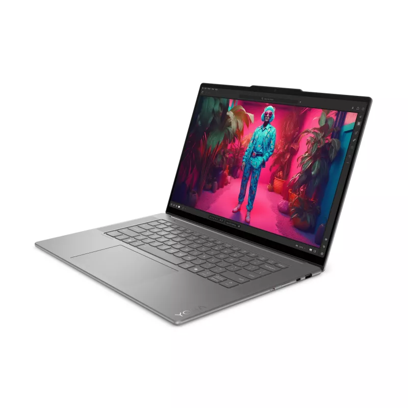 Lenovo Yoga schlank 7 15ILL9 Copilot+ PC Intel Core Ultra 7 256V Laptop 38,9 cm (15,3 Zoll) 2.8K 16 GB LPDDR5x-SDRAM 1 TB SSD Wi-Fi 7 (802.11be) Windows 11 Home Deutsch Grau