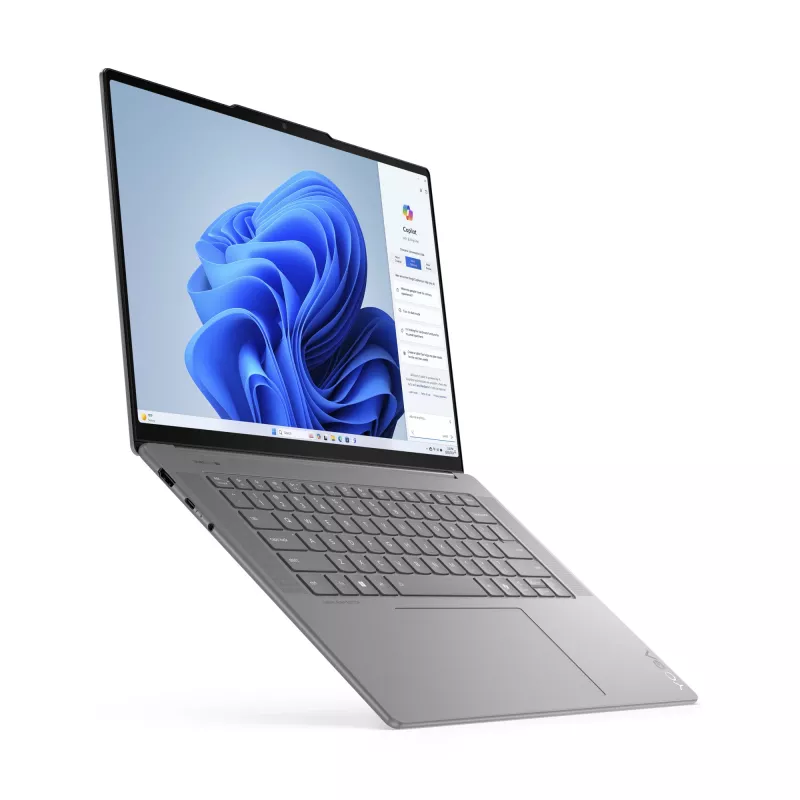 Lenovo Yoga schlank 7 15ILL9 Copilot+ PC Intel Core Ultra 7 256V Laptop 38,9 cm (15,3 Zoll) 2.8K 16 GB LPDDR5x-SDRAM 1 TB SSD Wi-Fi 7 (802.11be) Windows 11 Home Deutsch Grau