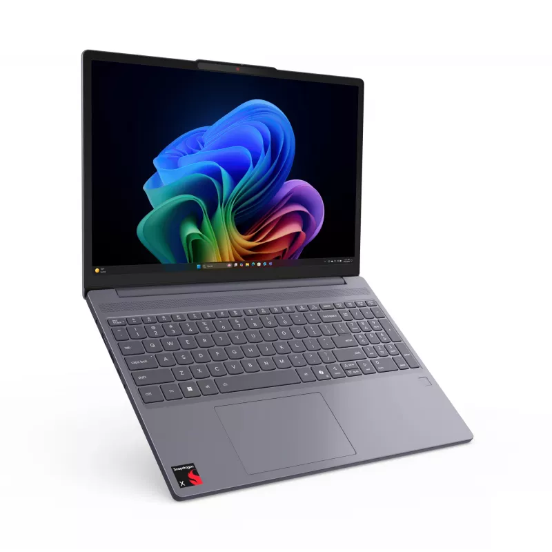 Lenovo IdeaPad schlank 3 15Q8X10 Copilot+ PC Snapdragon X1-26-100 Laptop 38,9 cm (15,3 Zoll) WUXGA 16 GB LPDDR5x-SDRAM 1 TB SSD Wi-Fi 7 (802.11be) Windows 11 Home Deutsch Grau