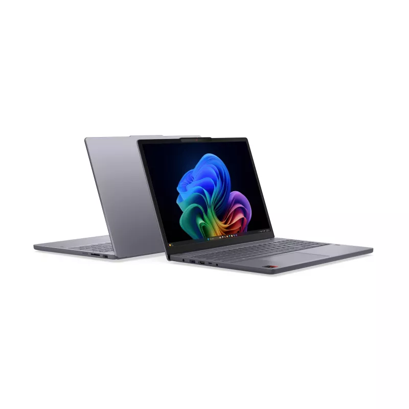 Lenovo IdeaPad schlank 3 15Q8X10 Copilot+ PC Snapdragon X1-26-100 Laptop 38,9 cm (15,3 Zoll) WUXGA 16 GB LPDDR5x-SDRAM 1 TB SSD Wi-Fi 7 (802.11be) Windows 11 Home Deutsch Grau