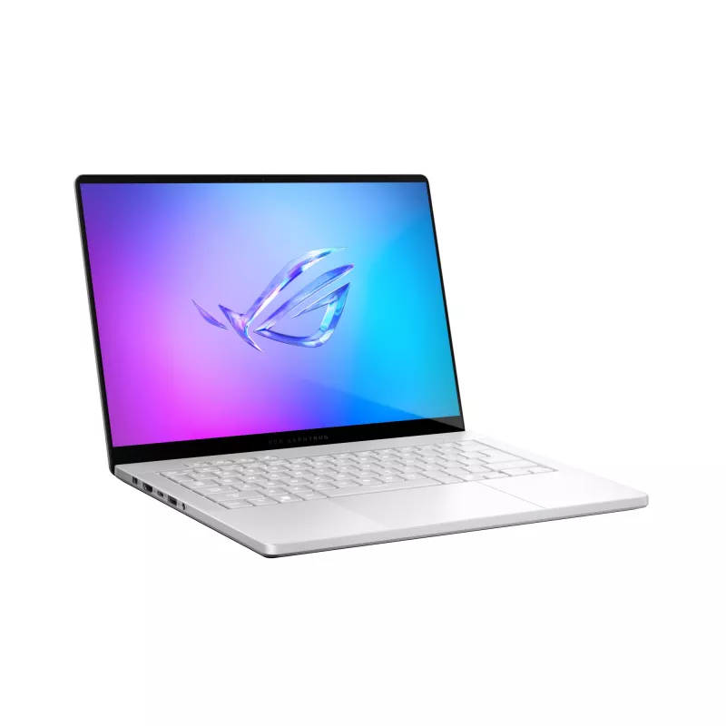 Laptop ASUS ROG Zephyrus G14 GA403WR — AMD Ryzen AI 9 HX 370, 14 Zoll WQXGA+ 2880×1800, 32GB LPDDR5x, 2TB SSD, RTX 5070 Ti, Windows 11 Home, Weiß