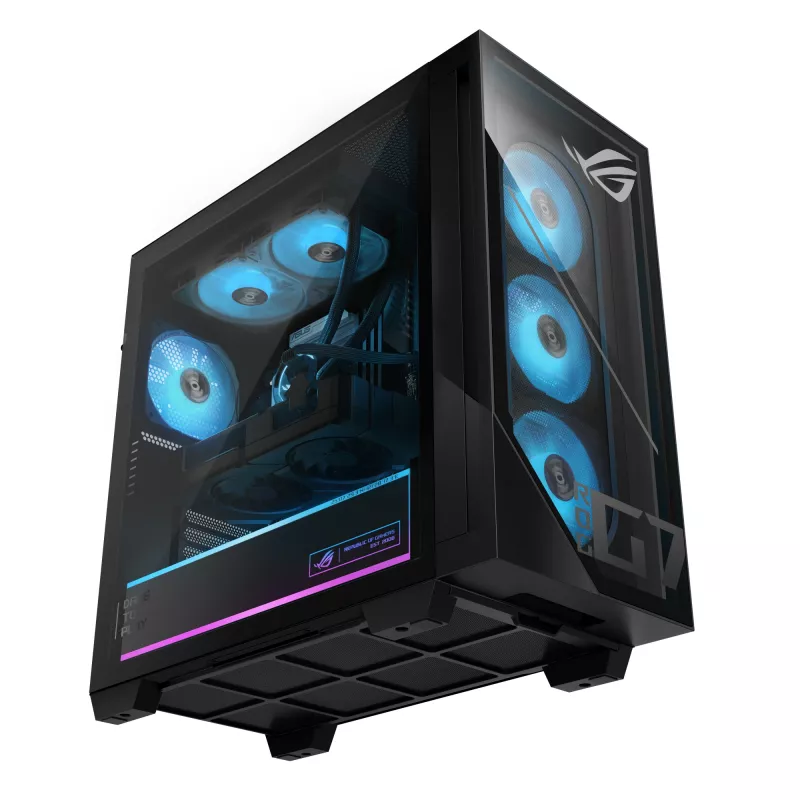 ASUS ROG G700 G700TF-07265F351W Intel Core Ultra 7 265F 32 GB DDR5-SDRAM 1 TB SSD NVIDIA GeForce RTX 5070 Ti Windows 11 Home Tower PC Schwarz