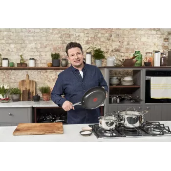 Universeller Topf Tefal Jamie Oliver E30404 Edelstahl 900 g