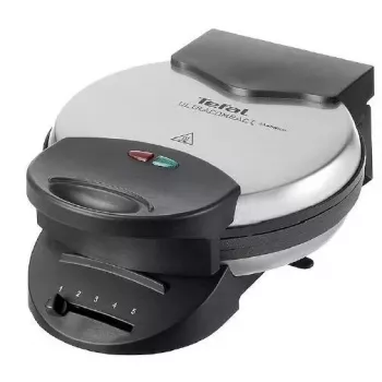 Waffeleisen Tefal WM310D 5 Waffeln 1000 W Schwarz Edelstahl