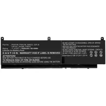 Batterie CoreParts DELL Precision 7550 17C06-CP