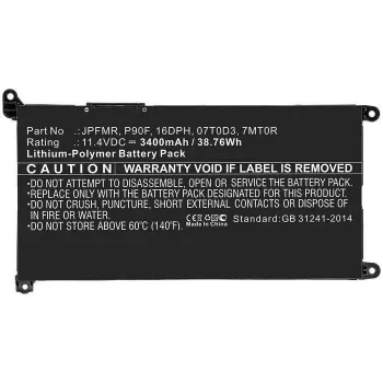 Batterie DELL CoreParts 1VX1H-CP für Chromebook 3400 5488 5493 5593