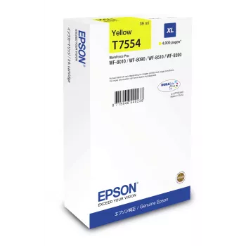 Epson Tintenpatrone XL Gelb, Hohe (XL) Reichweite, Gelb, Pigmenttinte, 1 Stück