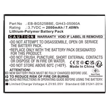 Smartphone-Akku CoreParts GH43-05060A-CP 3,7V 2000mAh Li-Pol 7,40Wh