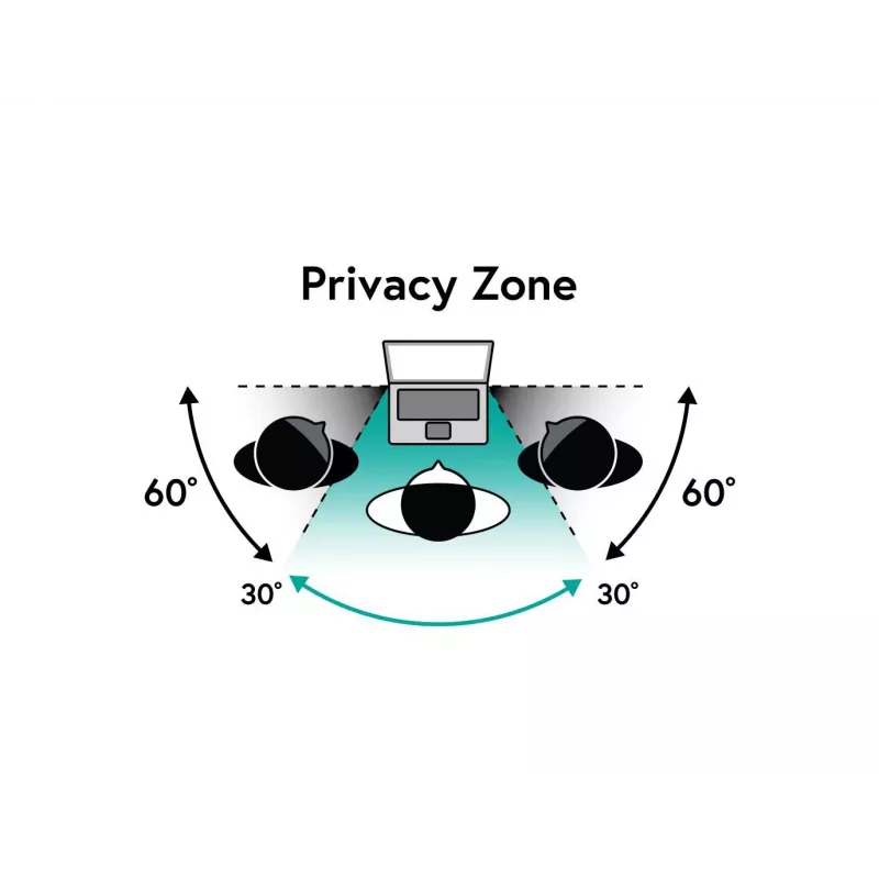 Display-Privacy-Filter eSTUFF GLBE13302174 13,3 Zoll entspiegelt